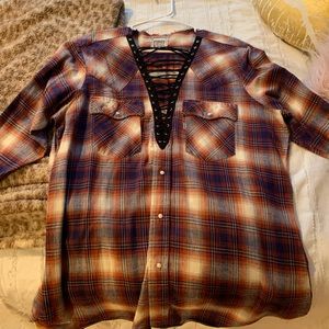 LF Vintage Oversized Flannel